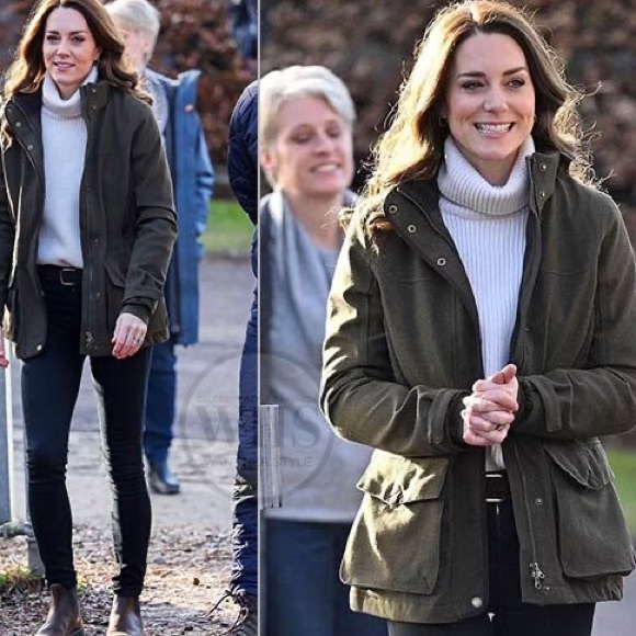 OLIVE UTILITY JACKET WITH HOODIE - Picture 5 of 8